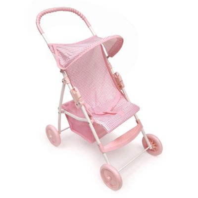 badger basket folding doll stroller