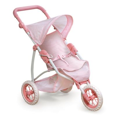 pink jogging stroller