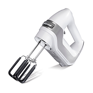 Hamilton Beach&reg; Professional 7-Speed Hand Mixer in White. View a larger version of this product image.