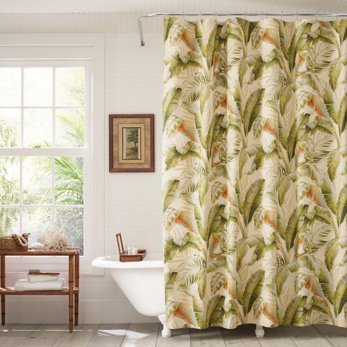 Tommy Bahama® Palmiers Shower Curtain And Window Curtain Collection