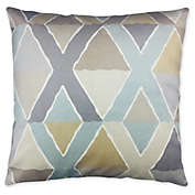 Make-Your-Own-Pillow Studio Xeta Square Throw Pillow Cover in Natural