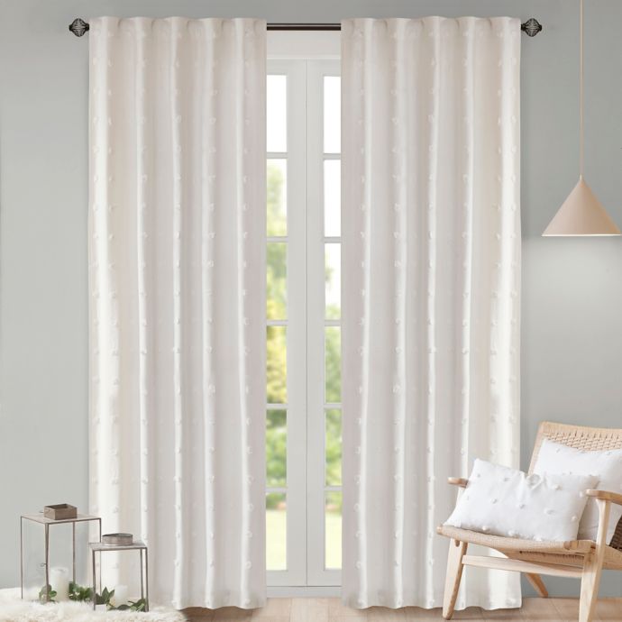 Urban Habitat Rod Pocket Back Tab Brooklyn Window Curtain Panel