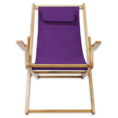 Casual Home&reg; Canvas Adjustable Sling Chair. View a larger version of this product image.