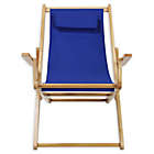 Alternate image 0 for Casual Home&reg; Canvas Adjustable Sling Chair in Royal Blue