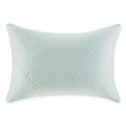 Sleep Philosophy Shredded King Memory Foam Pillow in White