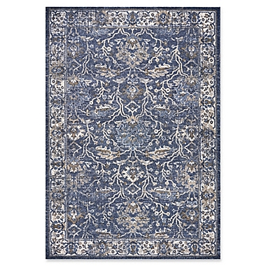 KAS Seville Parisian 5&#39;3 x 7&#39;7 Area Rug in Denim. View a larger version of this product image.