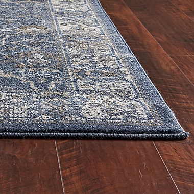 KAS Seville Parisian 5&#39;3 x 7&#39;7 Area Rug in Denim. View a larger version of this product image.