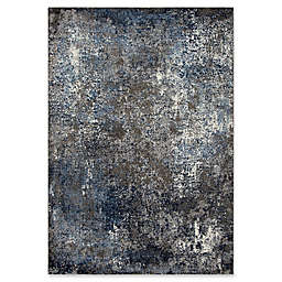 Rizzy Home Abstract Rug in Silver