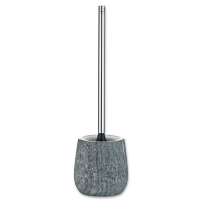 grey toilet brush