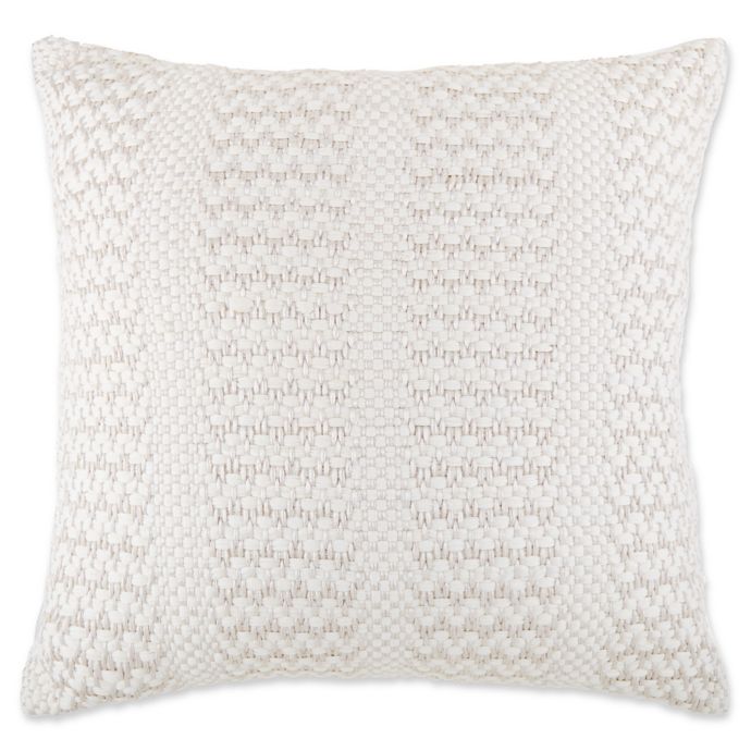 Bee Willow Home Metallic Cottage Stripe Oversized Throw Pillow