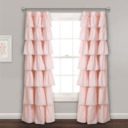 Pink Ruffle Curtains Bed Bath Beyond