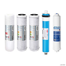 APEC Water® Ultimate 5-Piece 90 GPD Replacement Filter Set for Reverse Osmosis Systems