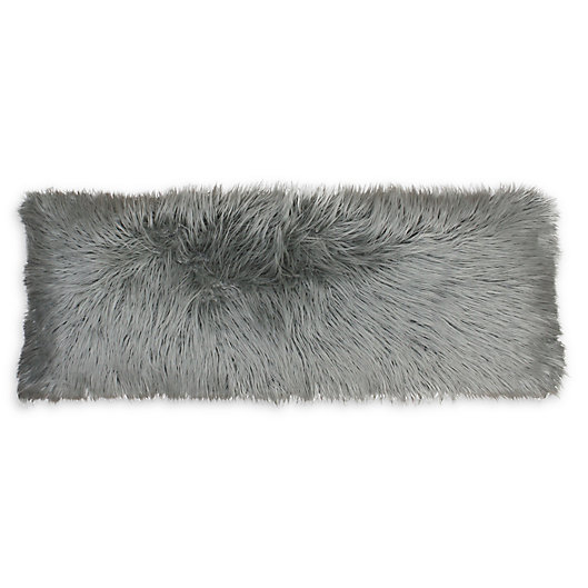 Alternate image 1 for Thro Keller Faux Mongolian Fur Body Pillow