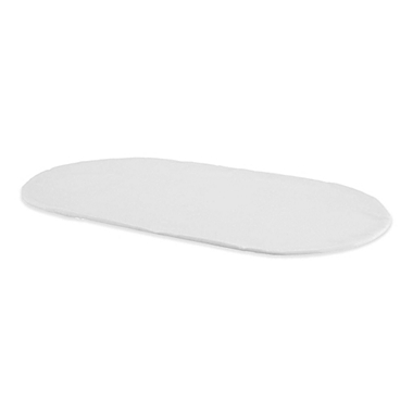 Fisher-Price&reg; Fitted Bassinet Sheet in White. View a larger version of this product image.