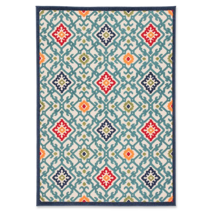 Jaipur Belize Danli Multicolor Indoor Outdoor Area Rug Bed Bath Beyond