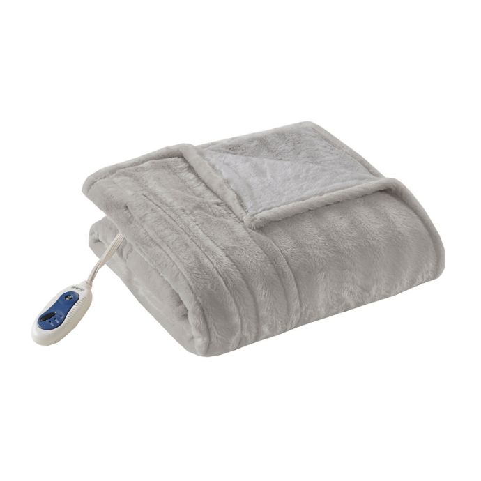 Beautyrest® Heated Throw Blanket Bed Bath & Beyond