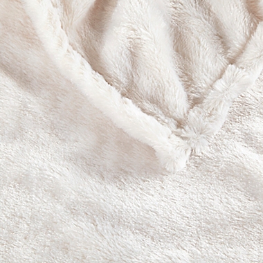 Beautyrest Heated Throw Blanket in Champagne. View a larger version of this product image.