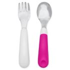 Alternate image 0 for OXO Tot&reg; On the Go Fork and Spoon Set with Travel Case in Pink