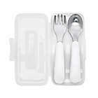 Alternate image 6 for OXO Tot&reg; On the Go Fork and Spoon Set with Travel Case in Pink