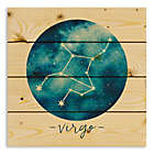 Alternate image 0 for Designs Direct Virgo Zodiac Sign 14.25-Inch x 14.25-Inch Pallet Wood Wall Art
