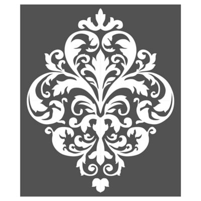 damask wall decals