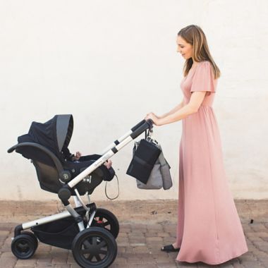 JJ Cole&reg; Changing Clutch in Black. View a larger version of this product image.