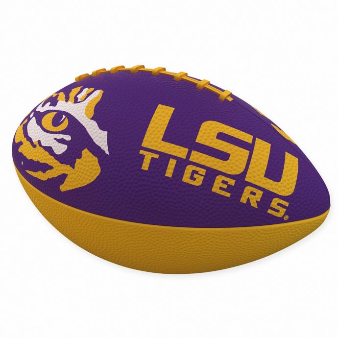 Louisiana State University Combo Logo Junior-Size Rubber Football | Bed Bath & Beyond