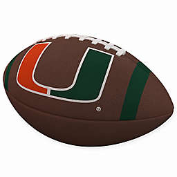 University of Miami Stripe Official Composite Football