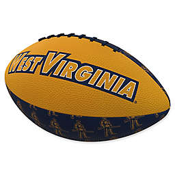 West Virginia University Repeating Logo Mini-Size Rubber Football