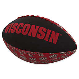 University of Wisconsin Repeating Logo Mini-Size Rubber Football