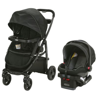 baby doll stroller and crib set