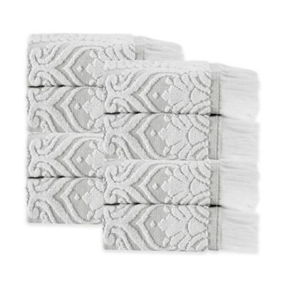 Enchante Home® Laina Washcloth (Set of 8) | Beige