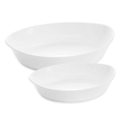 Luminarc&reg; Smart Cuisine Oval Baking Dishes in White