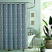 Jessican Simpson Talca Shower Curtain in Blue
