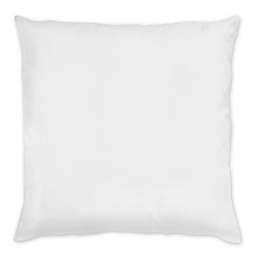 Square Down Alternative Throw Pillow Insert in White