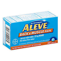 Aleve® 50-Count Muscle & Back Pain Reliever Tablets