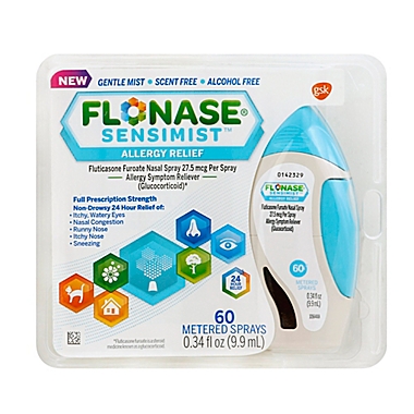 Flonase&reg; Senisimist&trade; 60-Count Allergy Relief Spray. View a larger version of this product image.