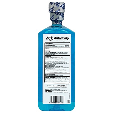 ACT 18 oz. Anticavity Fluoride Mouthwash in Arctic Blast. View a larger version of this product image.