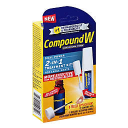 Compound W&reg; 2-in-1 Wart Removal Treatment Kit