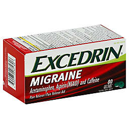 Excedrin Migraine 80-Count Pain Reliever Gel Tabs