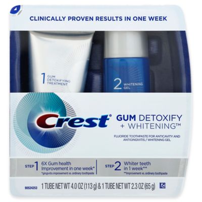 Crest&reg; 6.3 oz. Gum Detoxify + Whitening Two-Step Toothpaste