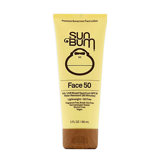 Alternate image 1 for Sun Bum® 3 fl. oz. Face Lotion Sunscreen SPF 50