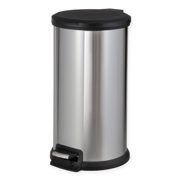 stainless steel trash can target