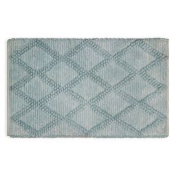 Chunky Diamond 24" x 40" Bath Rug