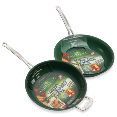 green frying pan