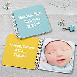 Baby Keepsake Bright Soft Cover Mini Photo Book