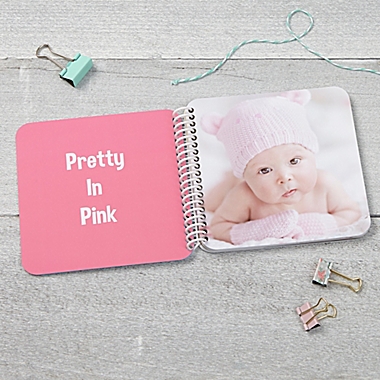 Baby Keepsake Pastel Soft Cover Mini Photo Book. View a larger version of this product image.