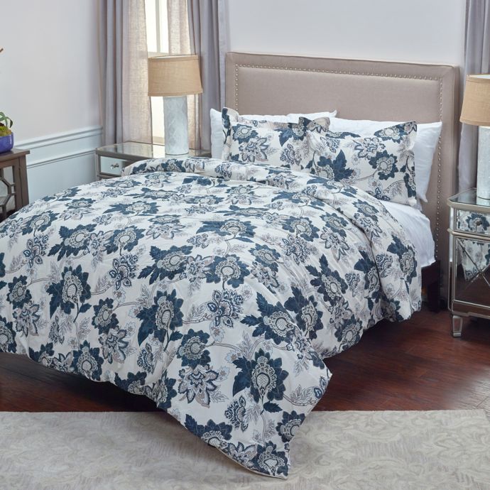 Rizzy Home Morrison Floral Comforter Set Bed Bath Beyond