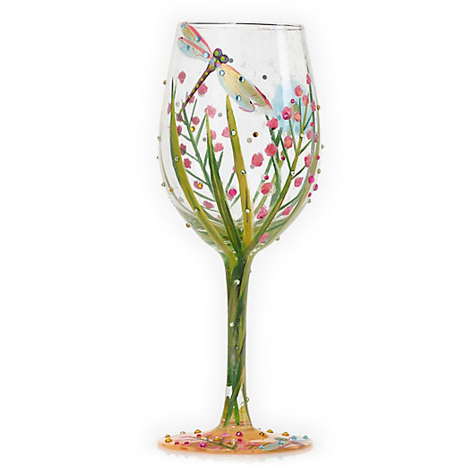 Alternate image 1 for Lolita Dragonfly Stemmed Wine Glass