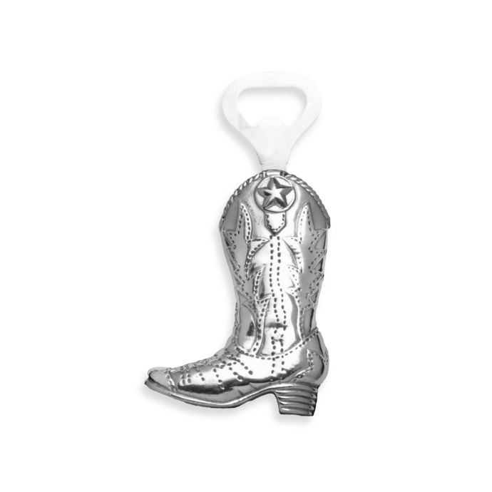 Arthur Court Designs Western Cowboy Boot Bottle Opener Bed Bath and